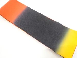 未使用品　金通し　暈し柄　半幅帯